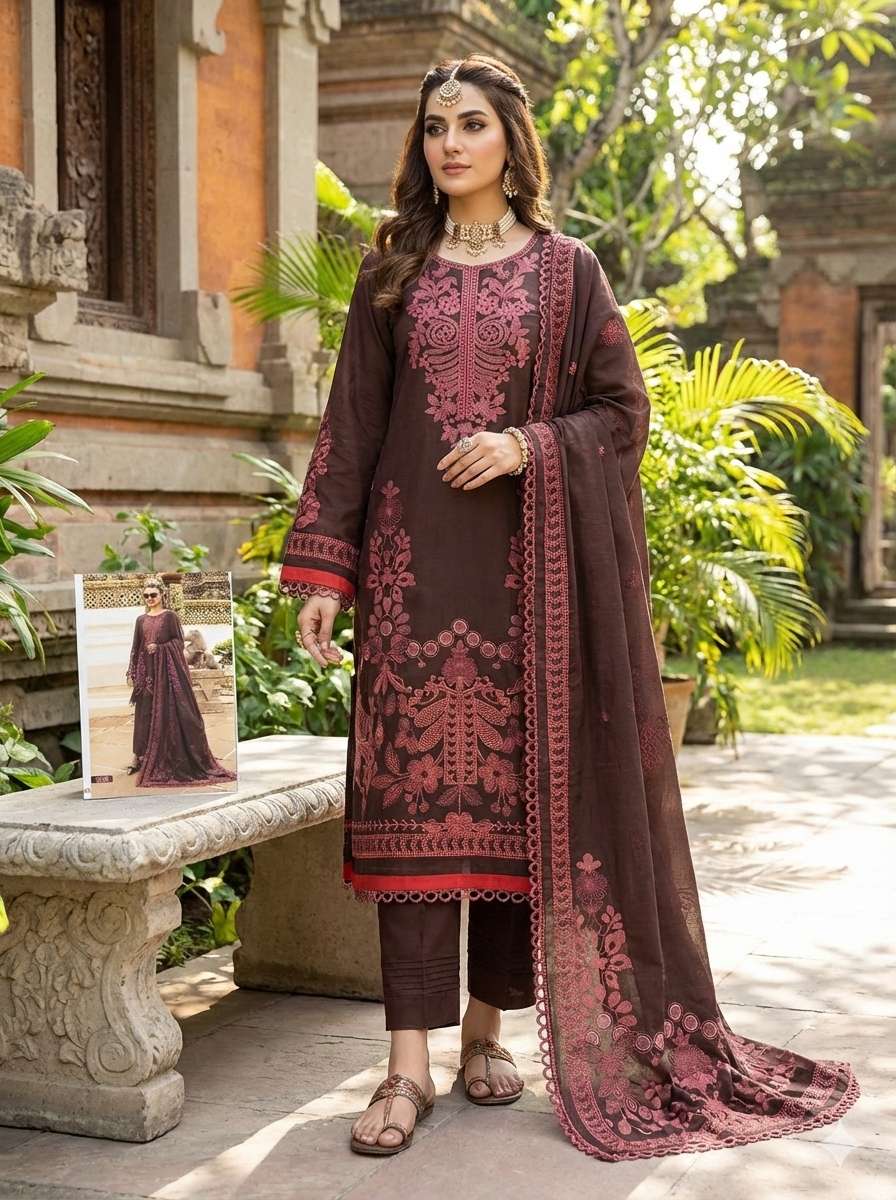 Cotton Premium Collection Code - 30671 By Falah Designer